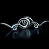 1 Par Unisex Calibres para Oreja de Caracol Retorcido de Vidrio Colgantes Tapones Dilatadores Expansores