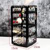 Multi-Layer Rotatable Jewelry Display Rack for Earrings, Necklaces, Rings, and Studs