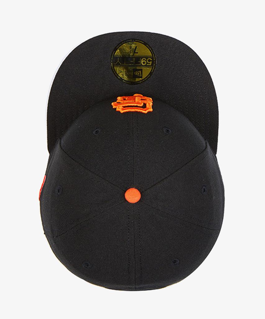 NEW ERA Mlb Authentic San Francisco Giants Fitted Cap Game Black