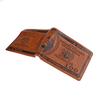 Men'S Wallet Us Dollar Printing Pu Leather Credit Card Photo Holder Purse