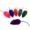 1/2/3/4/5/10pcs Furry Plush Cat Soft Solid Interactive Mice Mouse Toys Funny Kitten Pet Playing Scratch Training Game Supplies
