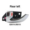 For Hyundai Santa Fe 2001 2002 2003 2004 2005 2006 Car Inner Door Handle 82610-26010 82620-26010