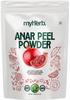 Myherb 100% Pure Natural Organic Anar Peel Powder (Pumegranate Peel Powder) || 227 Gm/0.5 Lbs || For Hair And Face Care || For Skin || For Food Gra