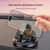 Smart Central Control 15W Fast Wireless Charging Car Phone Holder with Anti-slip Silicone and 360° Rotation