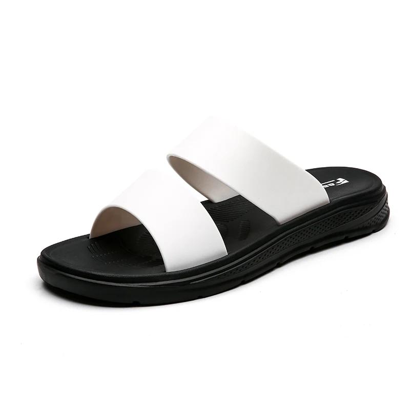 

Летние тапочки для мужчин и женщин Массажные уличные сабо Садовая обувь Пляжные сандалии Шлепанцы для влюбленных Домашние горки Обувь для ванной 38-39 белый