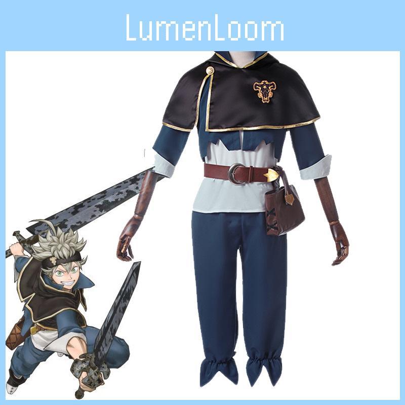 Hochwertiges Black Clover Asta Cosplay Kostüm