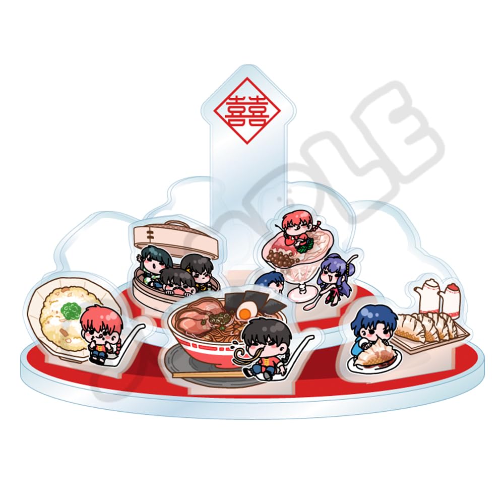 TV Anime "Ranma 1/2" [Group A] 2nd Edition Big Acrylic Stand MA