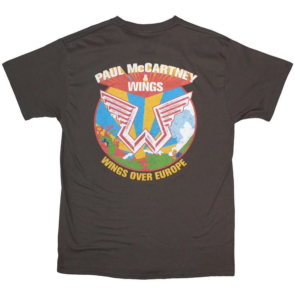 Paul McCartney Wings Over Europe T Shirt XL