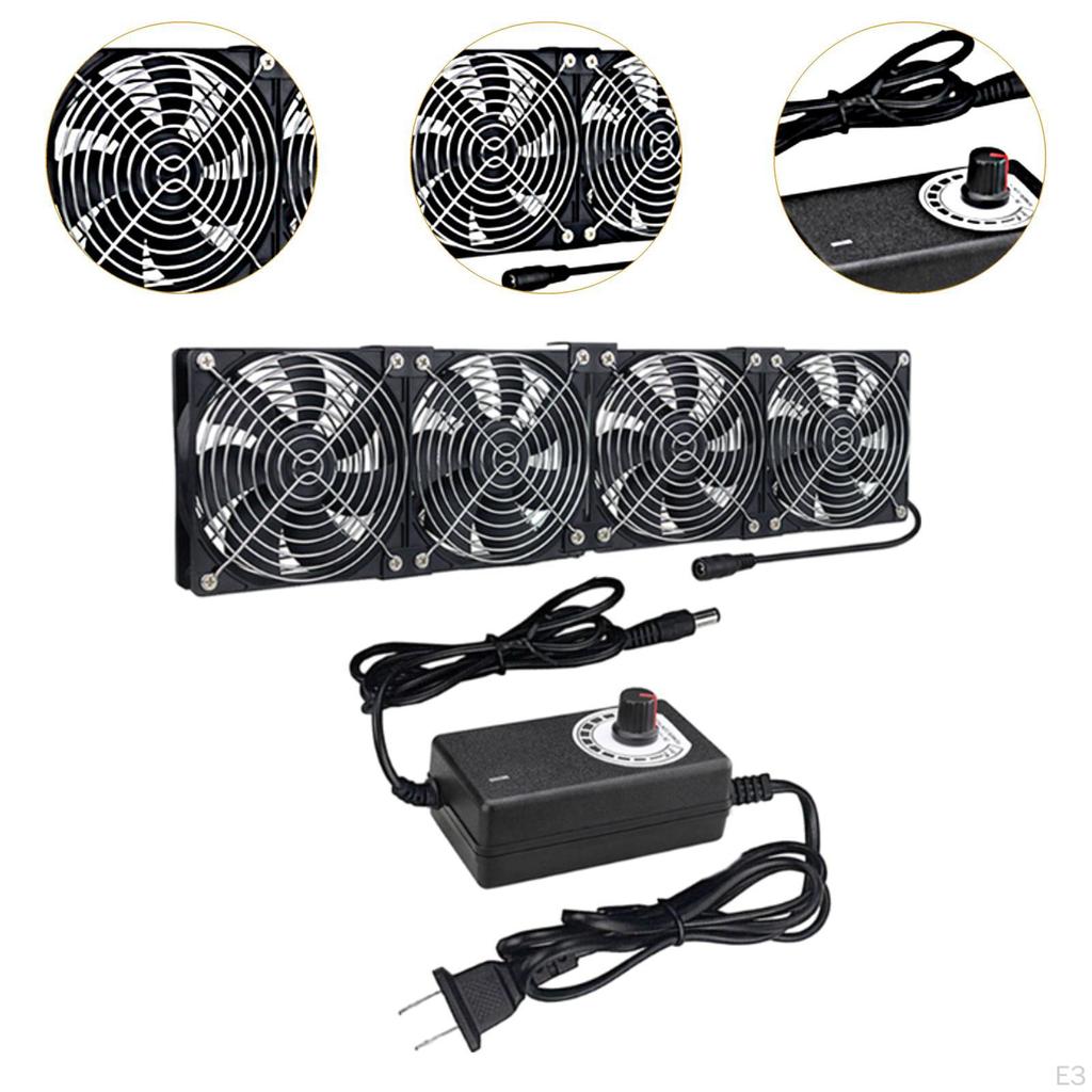 Brushless Cooling Fan Router Adjustable Multipurpose Portable Server Computer Cabinet