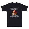 Don't Go Crazy I Am Crazy Just Go Normal Funny Chicken Lover Vintage Cotton Tee