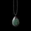 Arbre de Vie 7 Chakras Pierre Naturelle Collier Cristal Énergie Guérison Pendentif Fait Main Collier pour Femmes Hommes Bijoux Yoga