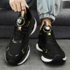 Men's Shoes New Breathable Fishing Net Teen Rotation Lace-free Men's Casual Shoes Sports Running Popcorn Tide Shoes