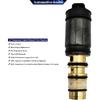 5SE09C AC Compressor Control Solenoid Valve Fits for Scion xB 2004-2006, Toyota Yaris 2004-2018 Compressor Pressure Control Valve 5SE12C 6SEU16