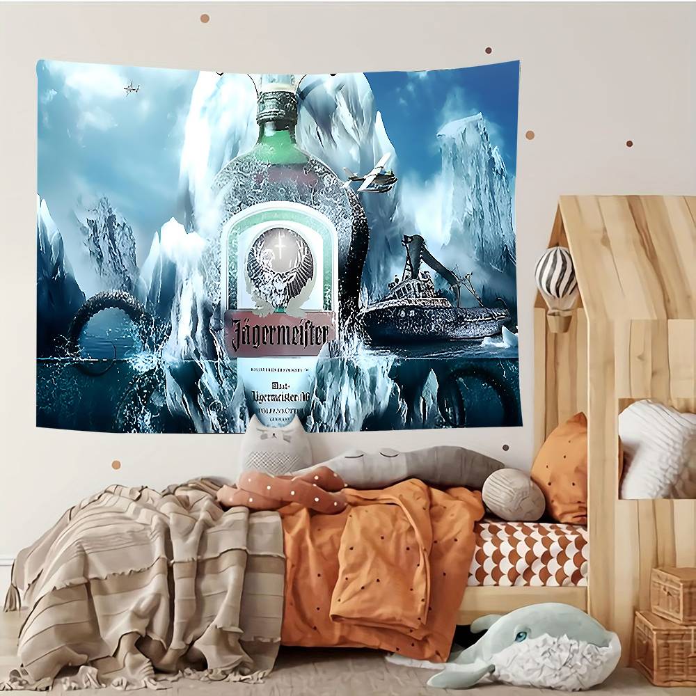 JJagermeister Tapestry Customizable Tapestries Of Various Styleswall Hangings Celebrity Photo Printingwall Hangings