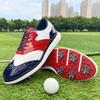 THESTRON Men's Professional Golf Shoes, Large Size 39-48, Spiked and Anti-slip Sport Footwear
