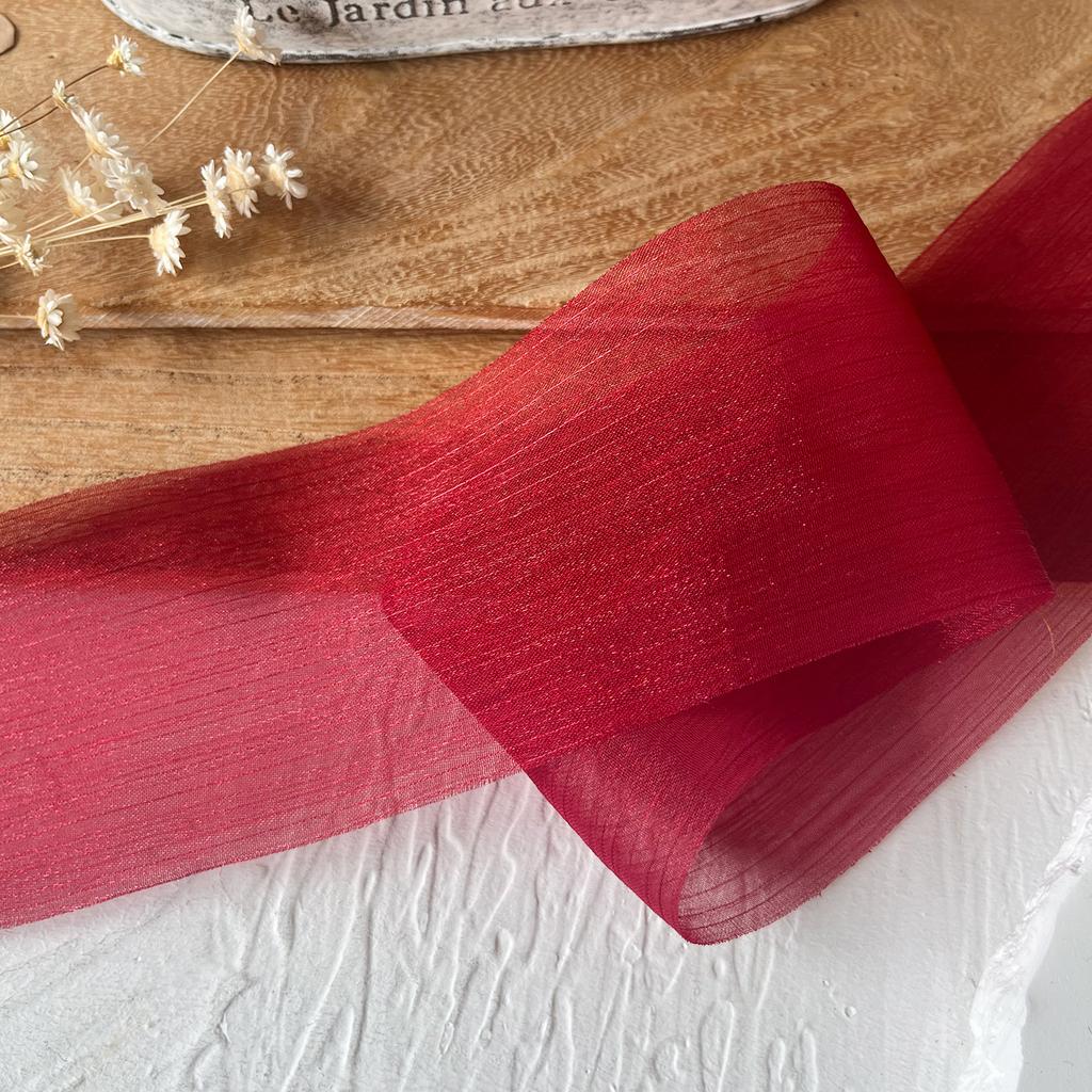 Pearlescent Wrinkled Yarn Handmade Diy Material Pain Pack Ribbon Tie Pain Board Lace Bow Tie Fan Lace Accessories