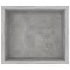 Wall Mounted TV Cabinet Concrete Grey 100 x 30 x 26.5 cm Engineered Wood