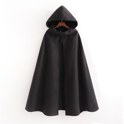 Mode Frauen Mantel Retro Hoodies Mantel Gothic Cape Poncho Casual Strickjacke Lose Mäntel Weibliche Warme Cosplay Streetwear Medieval
