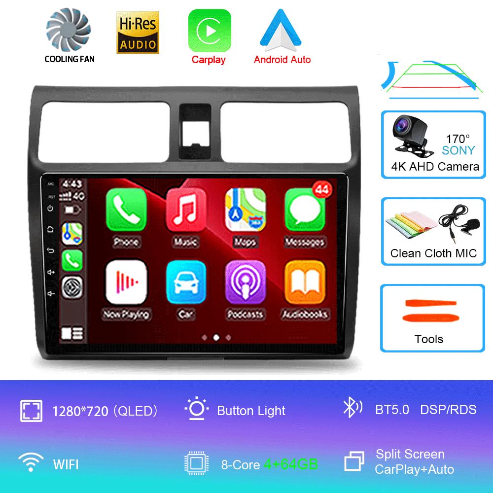 9 Inch Android 14 For Suzuki Jimny JB64 JB74 2018 - 2020 Multimedia Video Player Car Radio Stereo GPS 2din Navigation Carplay