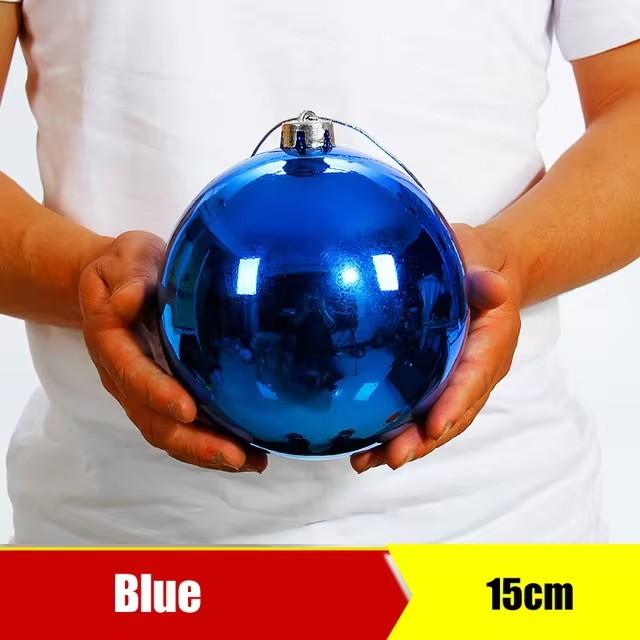 1 pz 150mm-250mm Pallina Decorazione Natalizia Ornamenti Albero di Natale Appendi Pallina Lucida per Casa Bar Festa Matrimonio Decorazione Xmas
