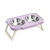 Anti-flip Pet High Footed Bowl Non-Slip Elevated Pet Feeder Bowl  Pet Supplies