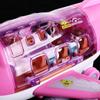 Blue/Pink LED Plane Model Electric Toy Aircraft Toy LED Lights Music Airplane Toys  Birthday Gift