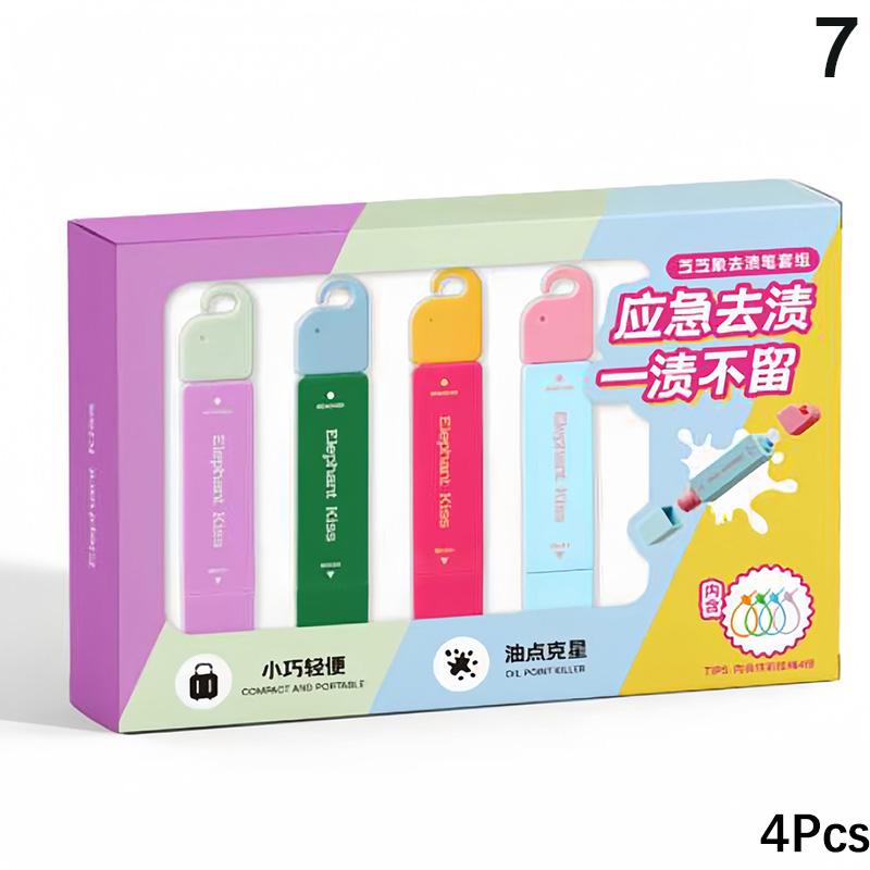 Ручка для видалення плям з білого одягу Побутова потужна знежирювальна ручка Портативна безводна ручка для видалення масляних плям для екстреного використання