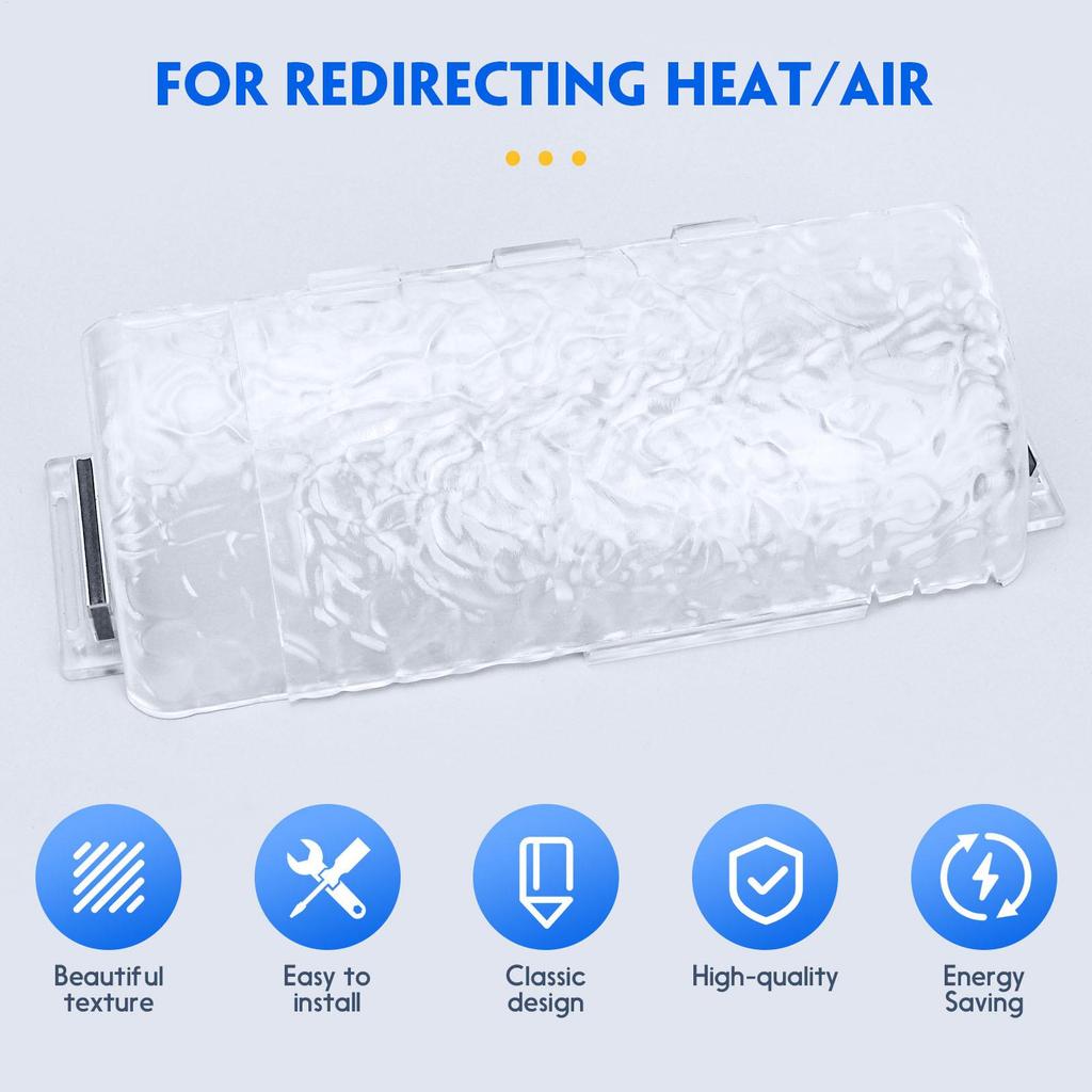 AC Vent Deflector Magnetic Air Conditioner Airflow Diverter Multifunctional AC Deflector For Indoor Home Bedroom Office Living