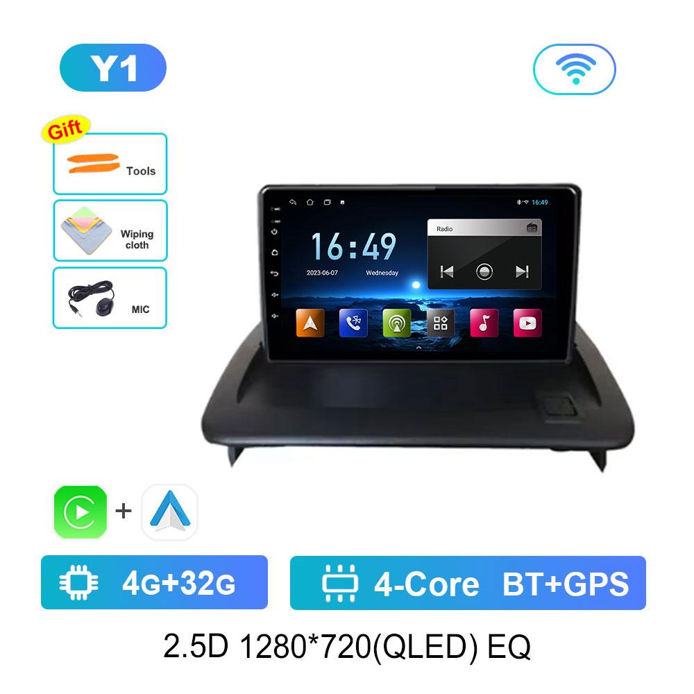Car Radio Multimedia Player DSP Stereo Android 14 WiFi for Volvo C30 S40 V50 C70 2004 - 2012 GPS Navigation 4G Bluetooth