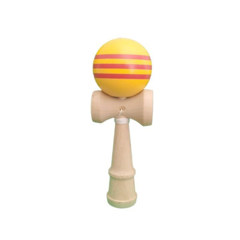 Traditionelles Kendama-Geschicklichkeitsspielzeug aus Holz für Kinder
