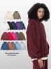 Men's Heavyweight American Trend Hoodie - Solid Color Casual plus Velvet