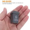 1/12 Mini Trash Can Toys, 5Pcs Miniature Garbage Cans with Opened Lids Small Trash Bin Model for Kids Dollhouse Accessory