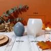 Osterei Kerzen Silikonform Dreidimensional Geprägtes Ei DIY Aromatherapie Gips Handgemachte Seife Backform