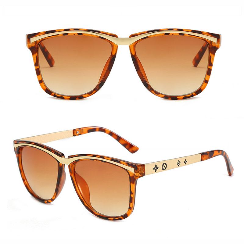 Buy Retro Metal Frame Sunglasses Double Color Lens Women Vintage