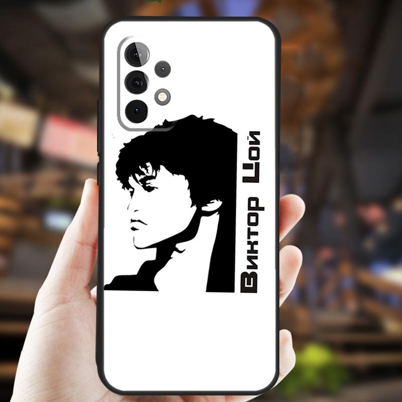 Viktor Tsoi Case For Samsung Galaxy A34 A06 A05 A32 A16 A55 A36 A26 A54 A14 A22 A52 A35 A15 A53 A13 A56