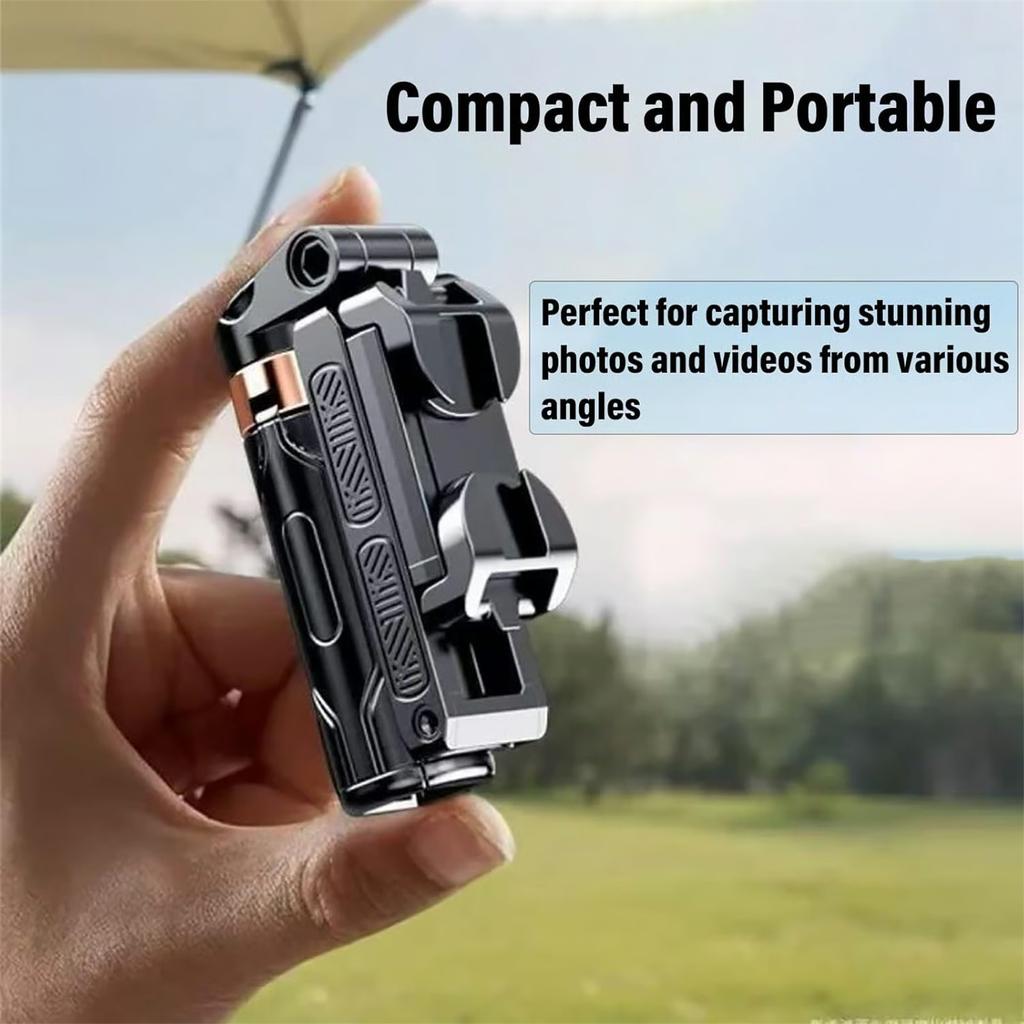 Selfie Stick With Light Photo Artifacts 360 Degree Rotation