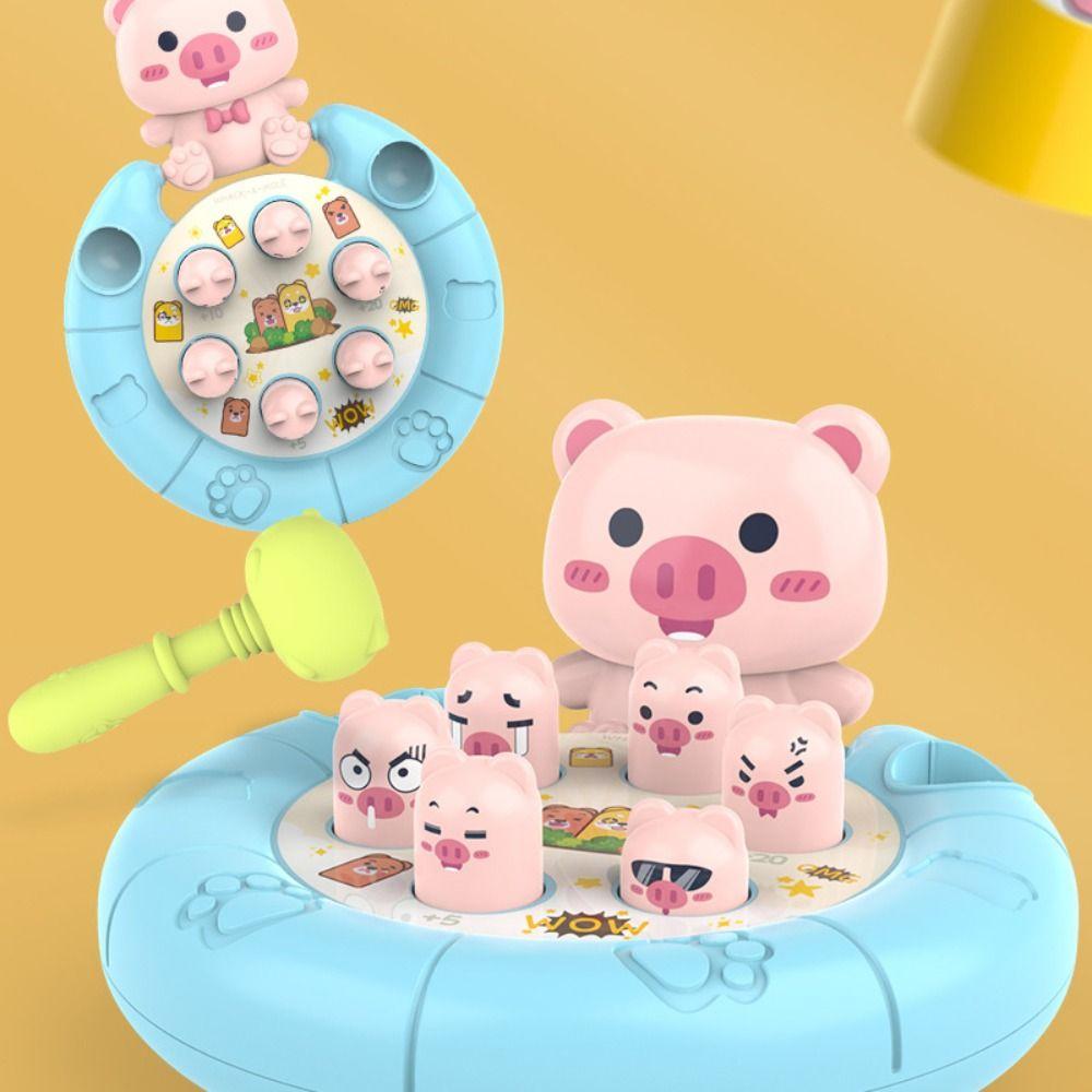 ABS Whack-a-mole Toy Learning Cognition Hamster Pounding Game  Children Gift