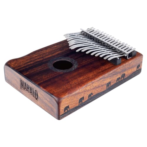 MAHALO Kalimba Thumb Piano, 17 Keys, Traditional Design, Pre-Tuned, MKA17TD