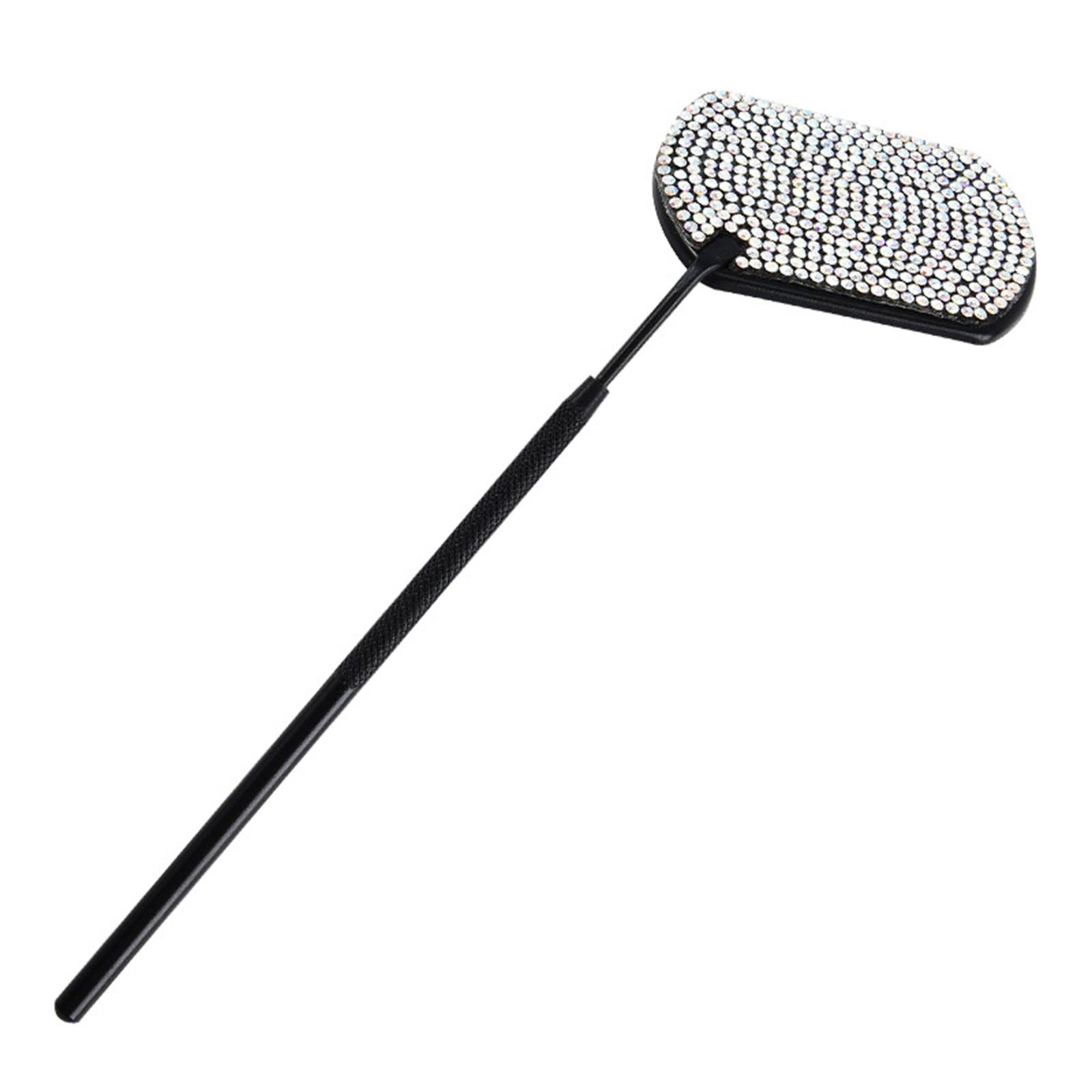 

Большое зеркало для наращивания ресниц с украшением из страз для профессиональных мастеров по ресницам, портативный инструмент для красоты 7