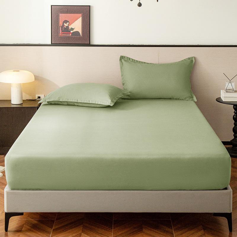 Single Fitted Sheet Three-piece Set European and American Size Fitted Sheets