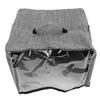 Toaster Cover with Base Waterproof Oxford Cloth Small Appliance Dust Cover with Transparent Front Panel
