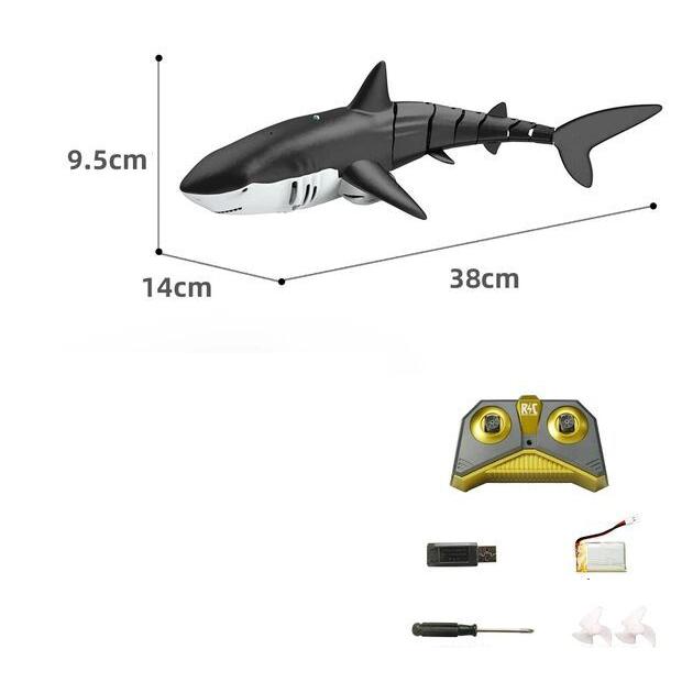 Funny RC Shark Toy Remote Control Animal Bath Tub Pool Electric Toys for Kids Boys Children Cool Stuff Sharks Submarine