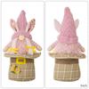 Easter Decorations Handmade Spring Easter Gnome Plush Doll Top Hat Bottom Easter Gift for Women Men Spring Ornaments
