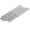 10pcs Straight Shank Twist Drill Bit Bead Punch Drill Bits Accessory Parts Set 1.9mm