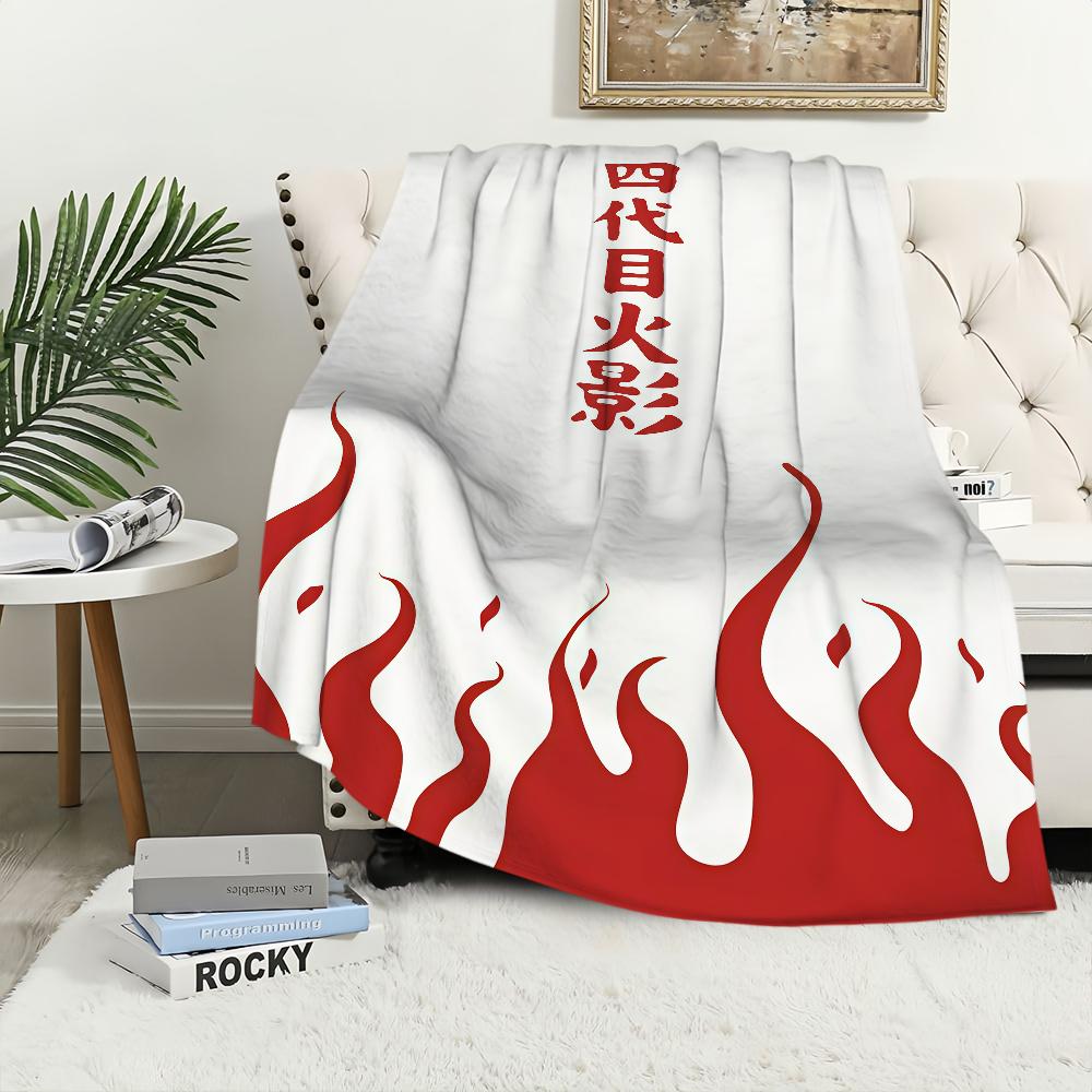 Funny Anime N-Naruto Blanket For Soft Throw Blanket for Picnic Bed Sofa Home Bedroom Cozy Warm Comfortable