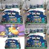 Dog Man Bedding Sets Cartoon Bed Cover Pillow Duvet Cover With Modern Style For Kids Room Decor