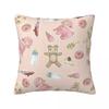 Portales Melanie Martinez Cry Baby Funda de Almohada Impresión Poliéster Funda de Cojín Decoración Funda para Cojín Decorativo Cremallera