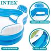 INTEX Float Swim Center Family Lounge Pool Square Multicolor 229 X 229 X 66 Cm 56475 Japanese [Genuine Product]