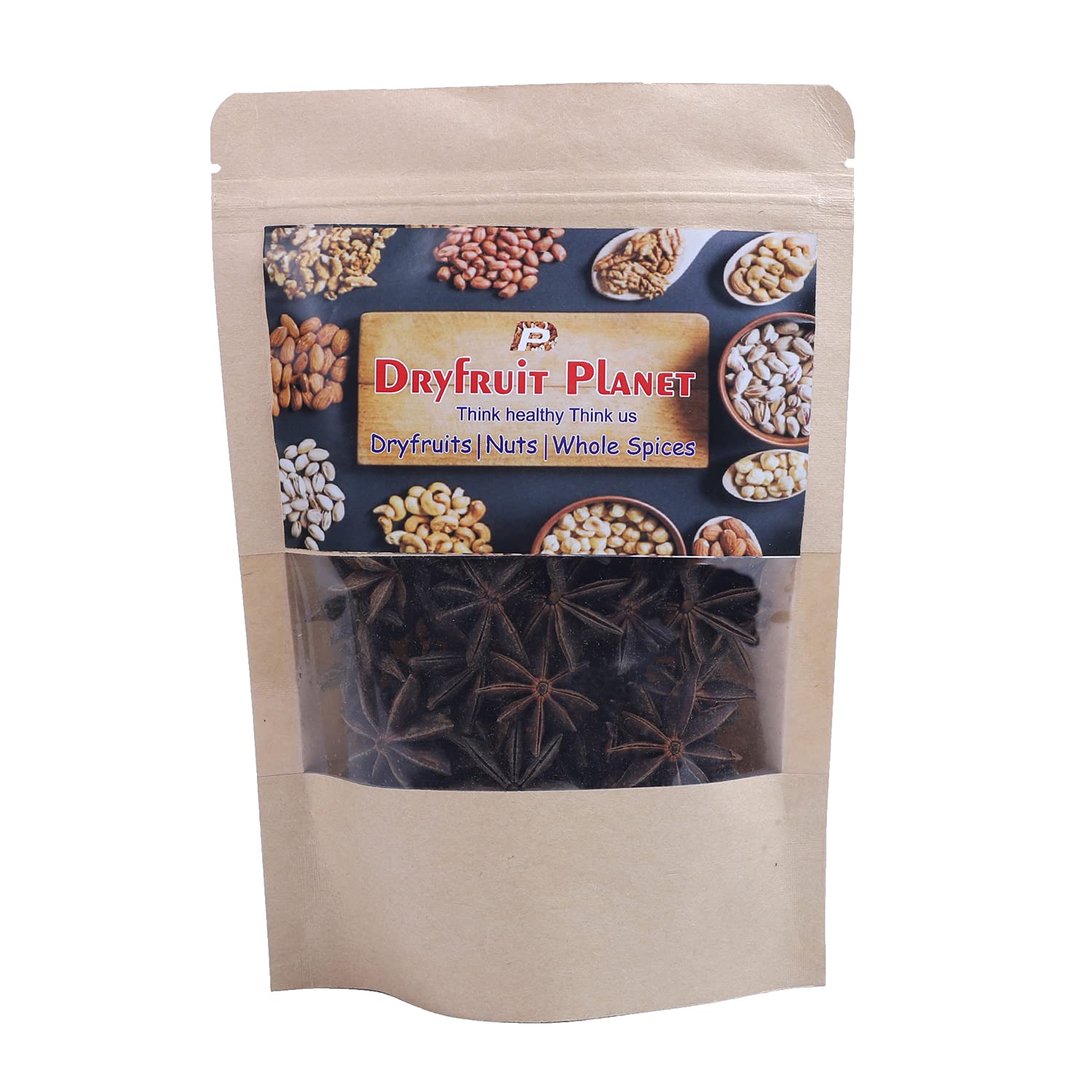 

Dryfruit Planet Star Anise (Chakri Phool/Badiya) (250g)