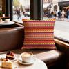 Retro patterns Cushion Cover Set of  Decorative Short Plush Pillow Covers for Sofa Soft  Cushion Case x cm